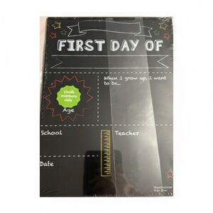First day/last day of school sign